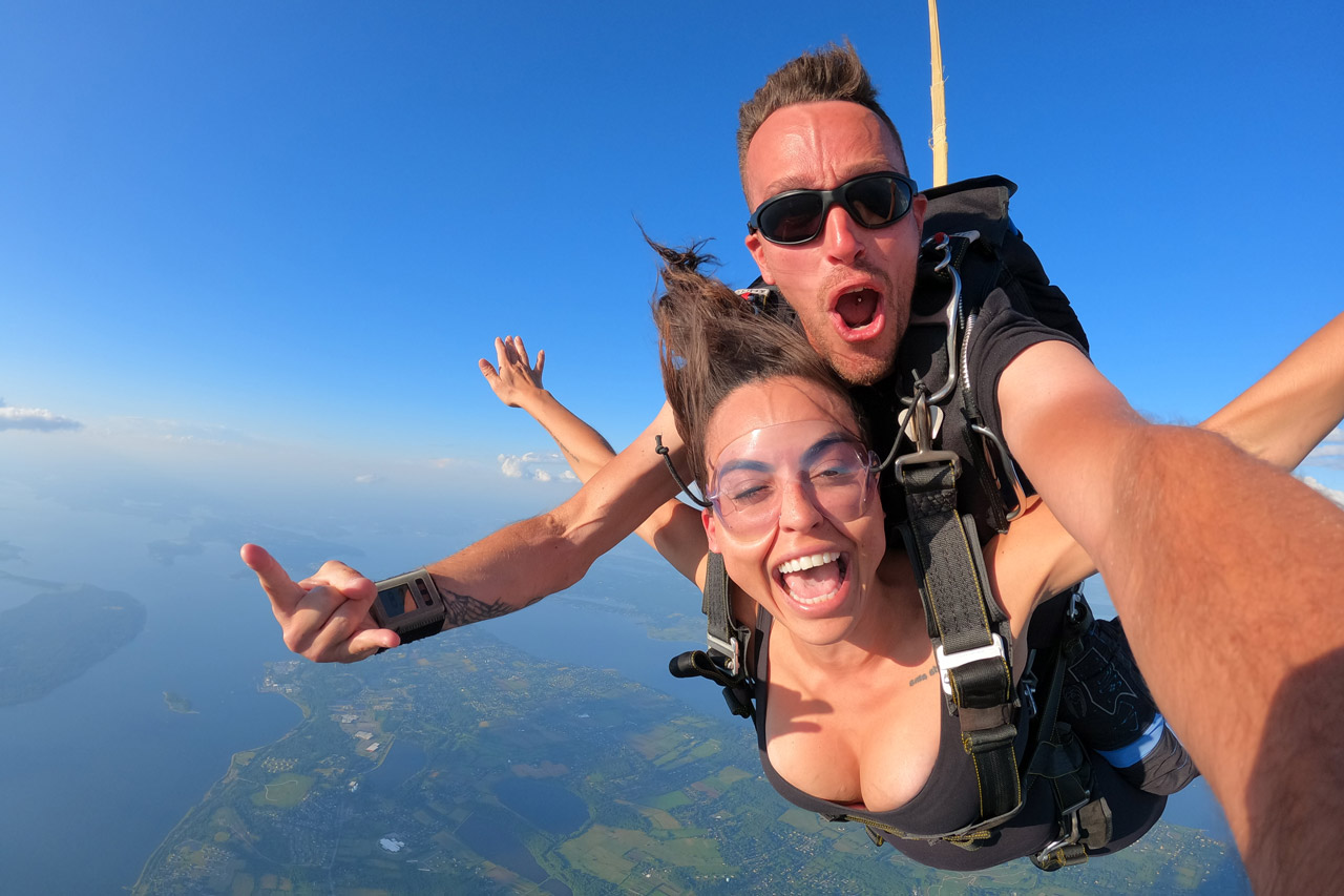 Skydiving